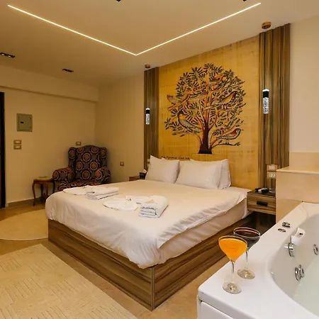 Pyramids View& Grand Museum With Jacuzzi On Eleven Floor & Roof Restaurant Apartment Cairo Exterior photo