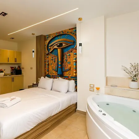 Pyramids View& Grand Museum With Jacuzzi On Eleven Floor & Roof Restaurant Apartment Cairo Exterior photo
