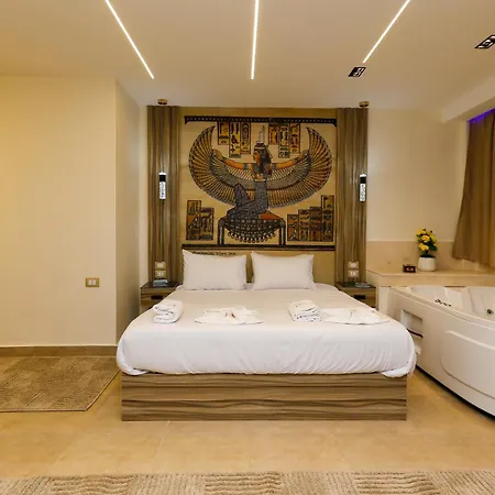 Pyramids View& Grand Museum With Jacuzzi On Eleven Floor & Roof Restaurant Apartment Cairo Exterior photo