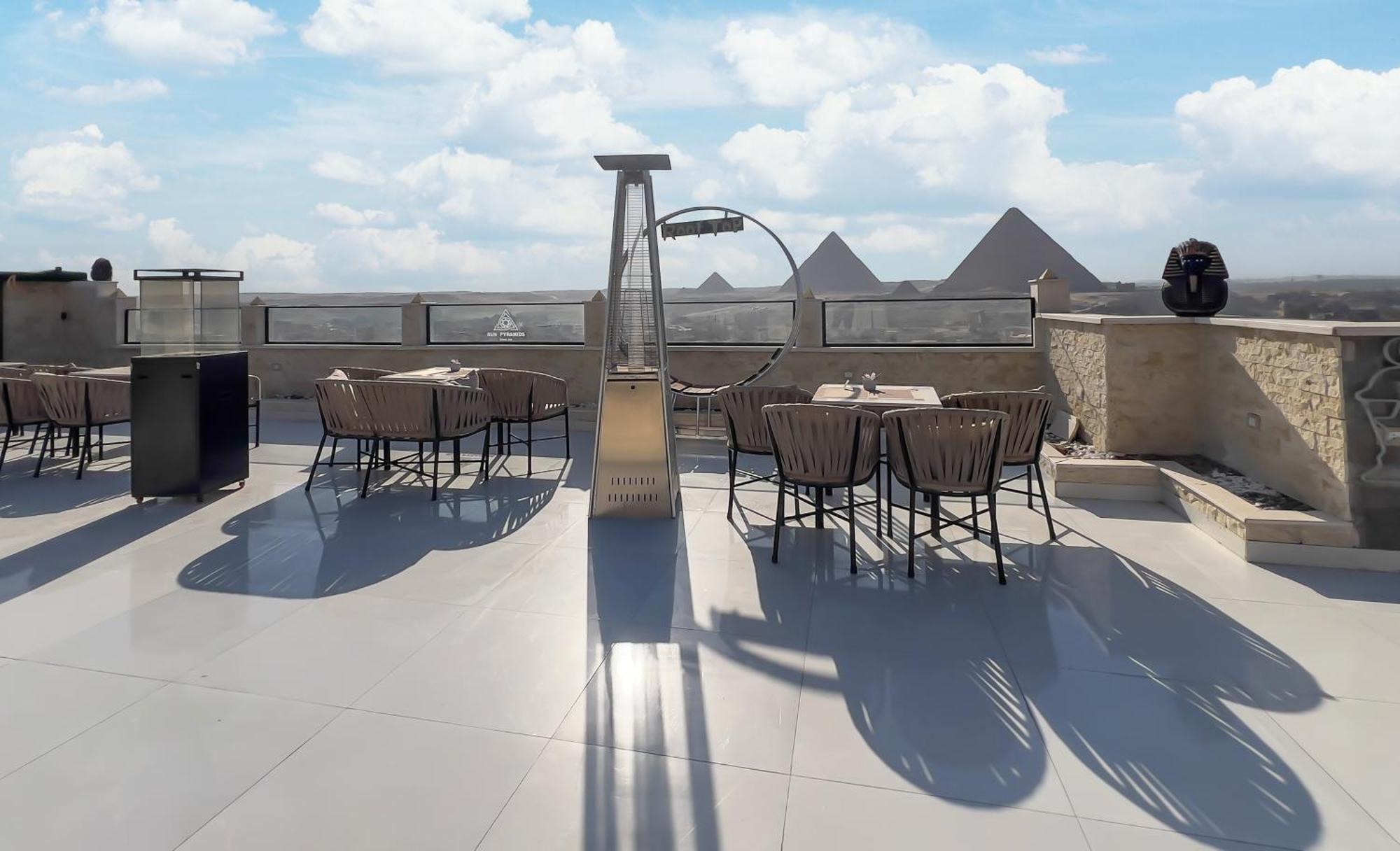 Apartment Pyramids View& Grand Museum With Jacuzzi On Eleven Floor & Roof Restaurant *