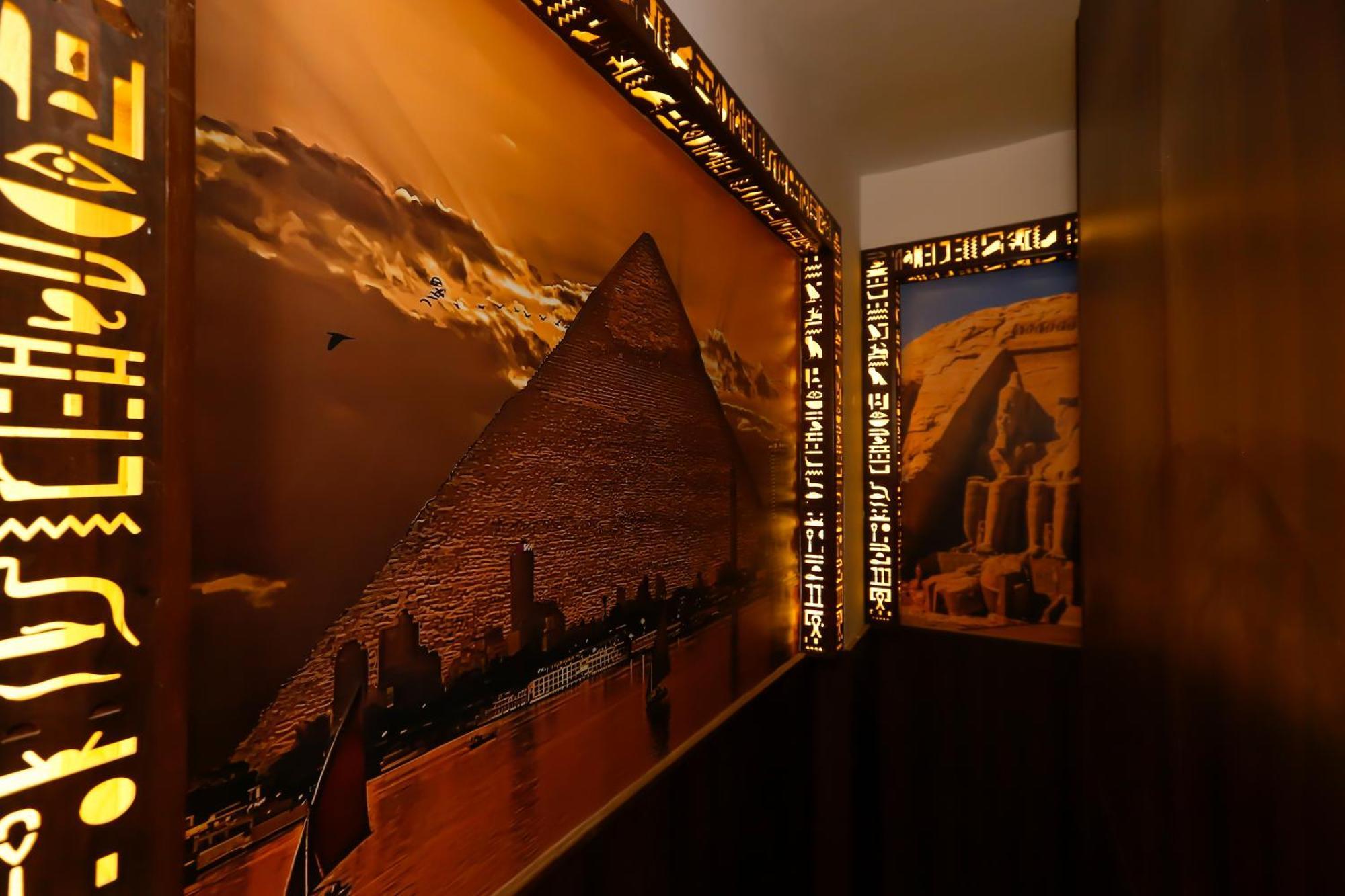 Pyramids View& Grand Museum With Jacuzzi On Eleven Floor & Roof Restaurant Apartment Cairo