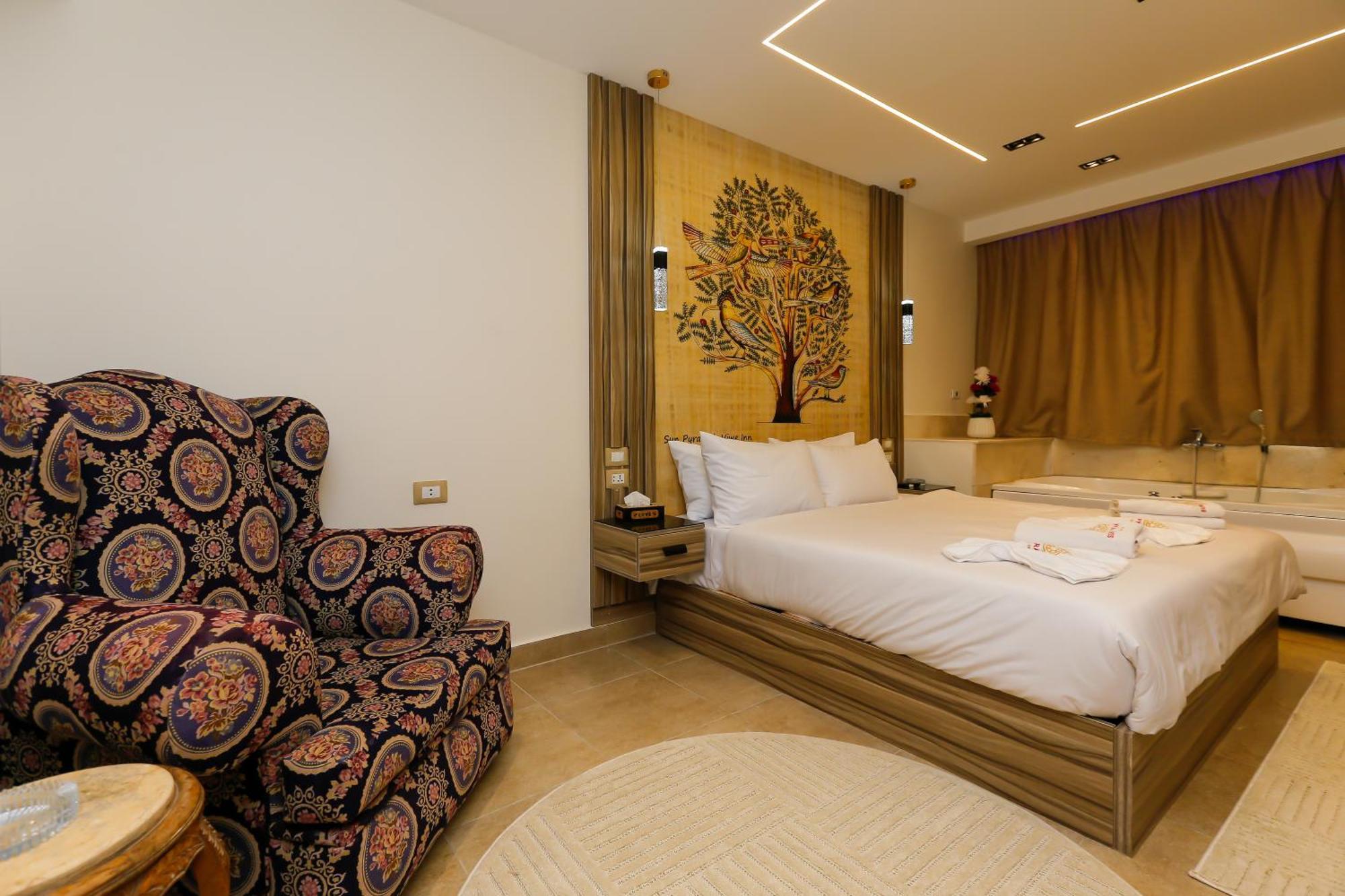 Apartment Pyramids View& Grand Museum With Jacuzzi On Eleven Floor & Roof Restaurant